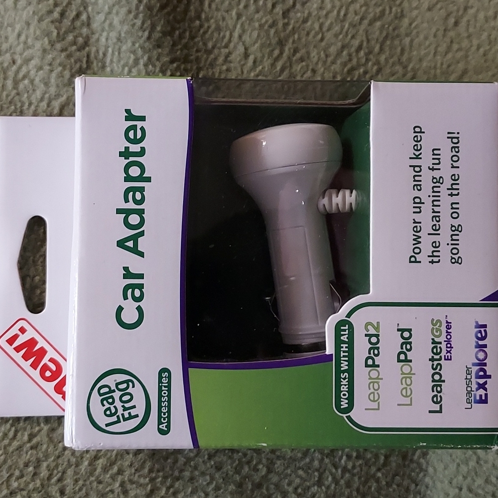 Leap Frog car adapter - NEW